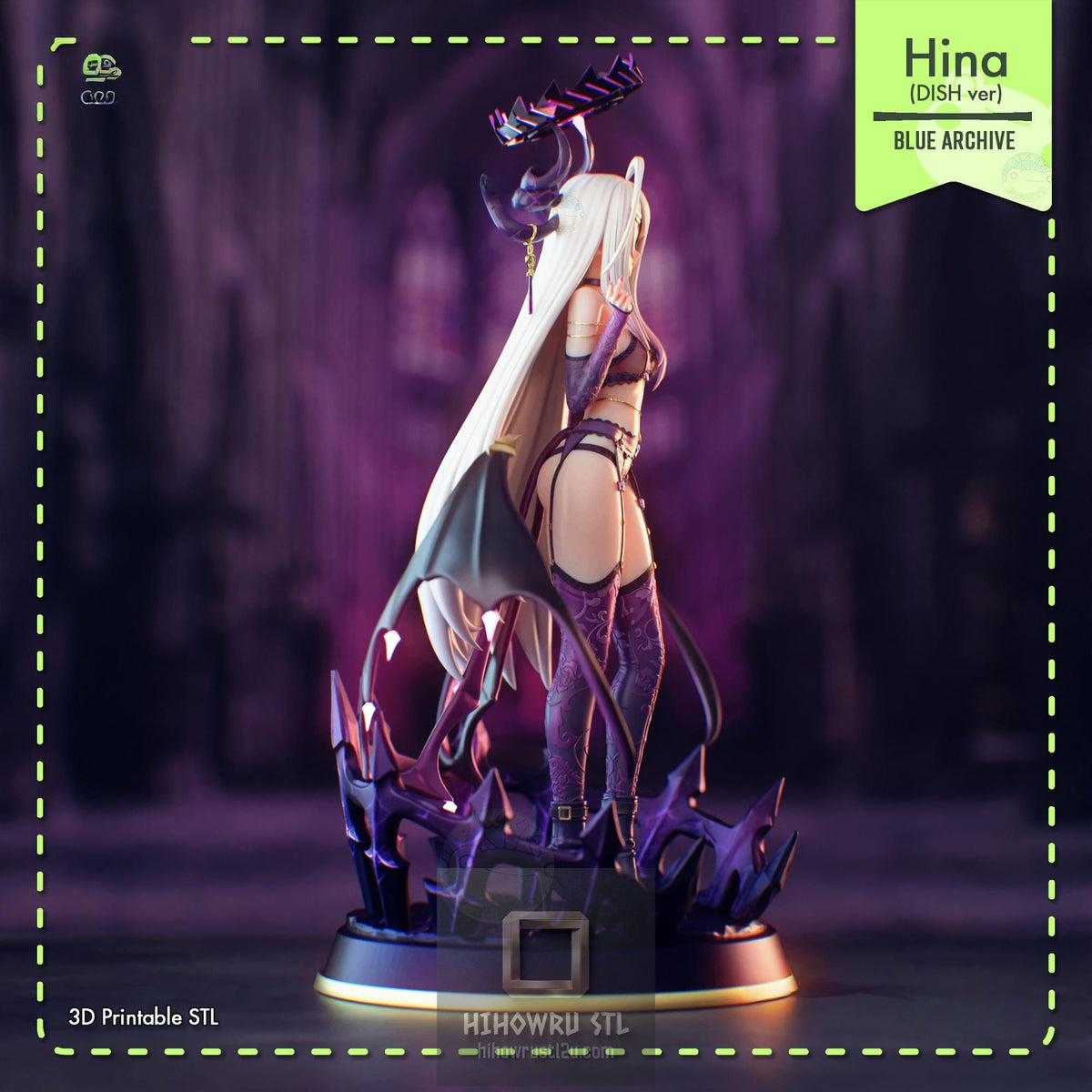 5573 Sorasaki Hina NSFW - Blue Archive - STL 3D Print Files