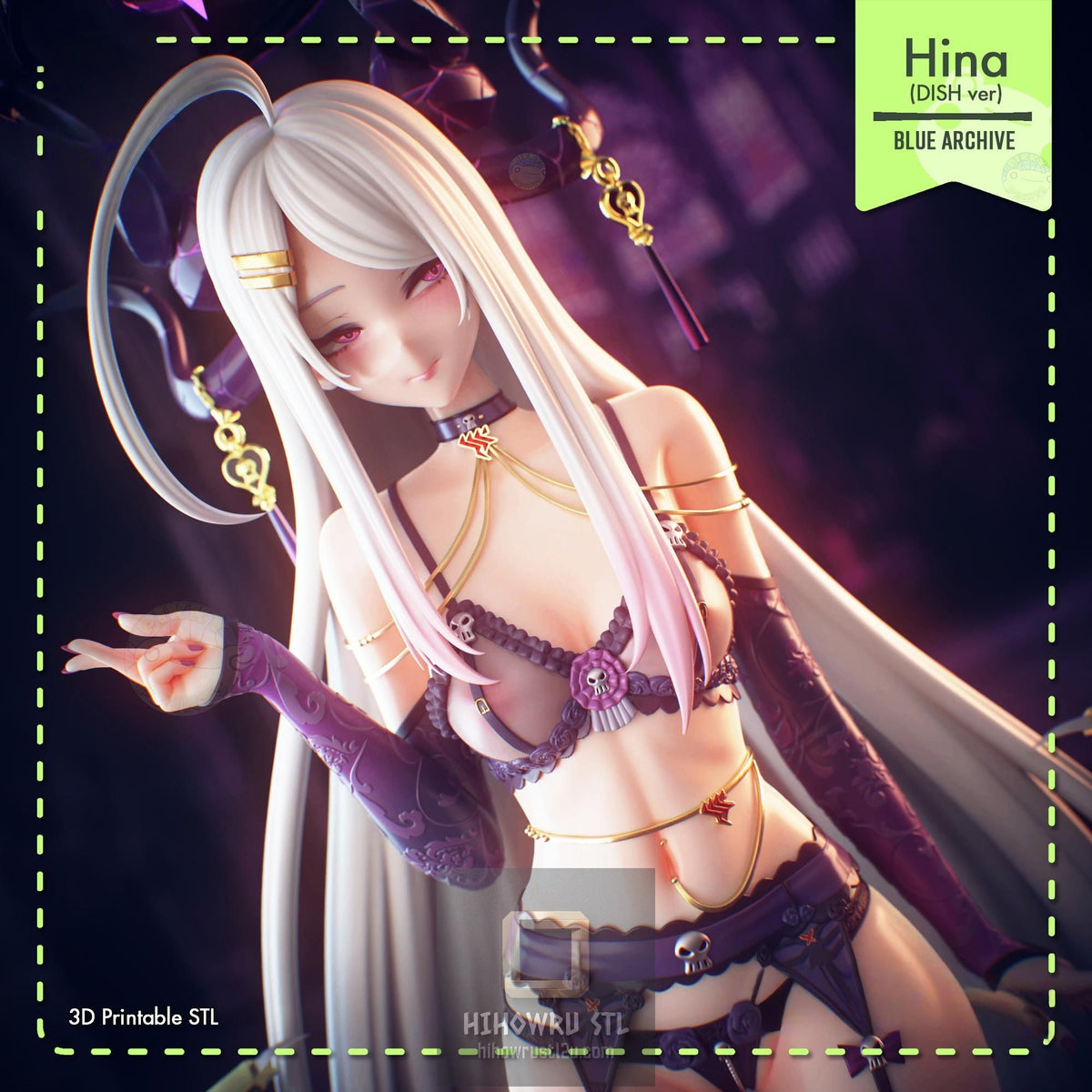 5573 Sorasaki Hina NSFW - Blue Archive - STL 3D Print Files
