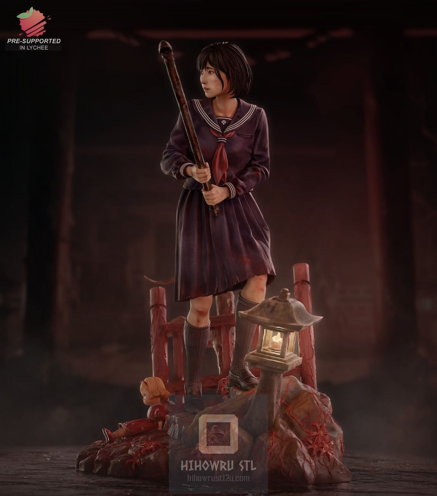 4405 Hinako Shimizu - Silent Hill - STL 3D Print Files