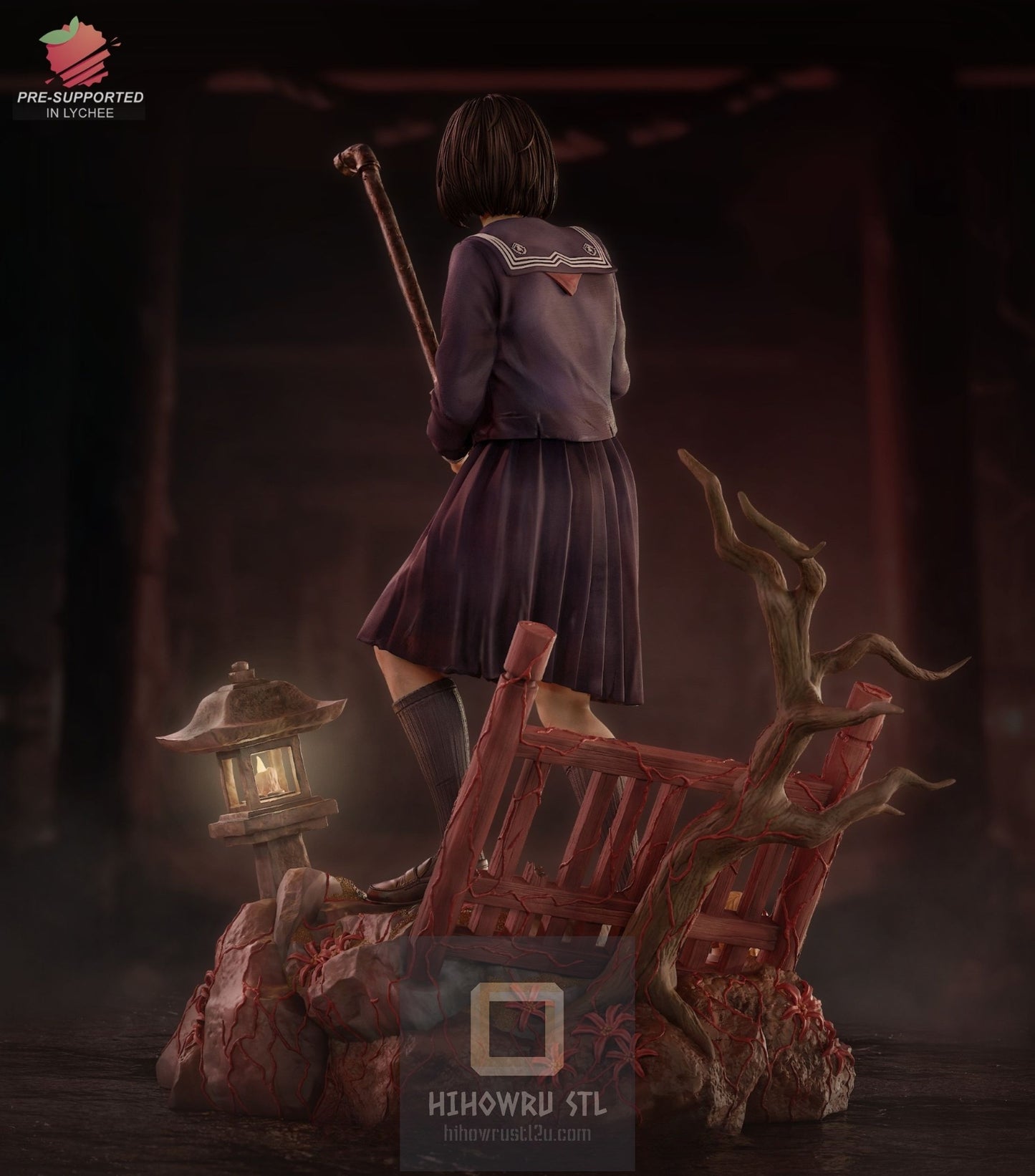 4405 Hinako Shimizu - Silent Hill - STL 3D Print Files