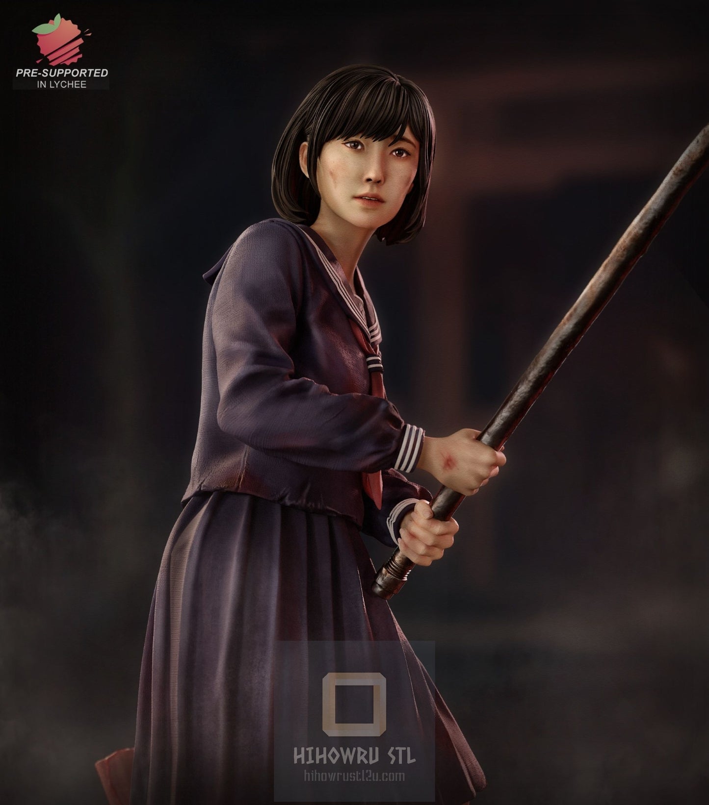 4405 Hinako Shimizu - Silent Hill - STL 3D Print Files