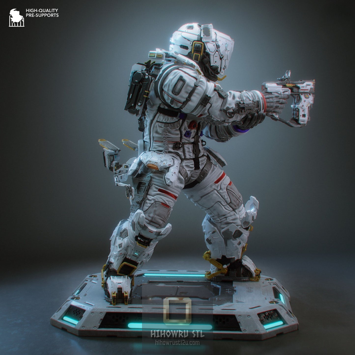 5218 Hugh - Pragmata - STL 3D Print Files