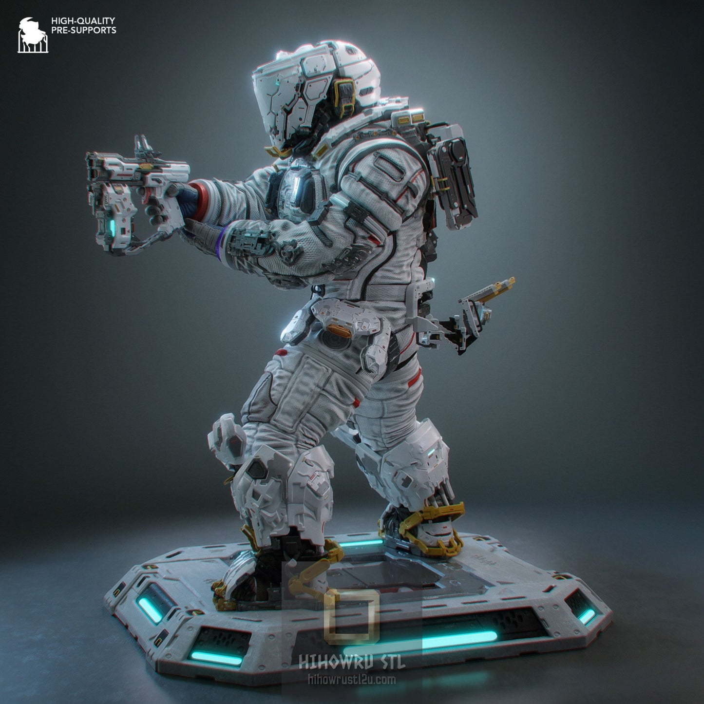5218 Hugh - Pragmata - STL 3D Print Files