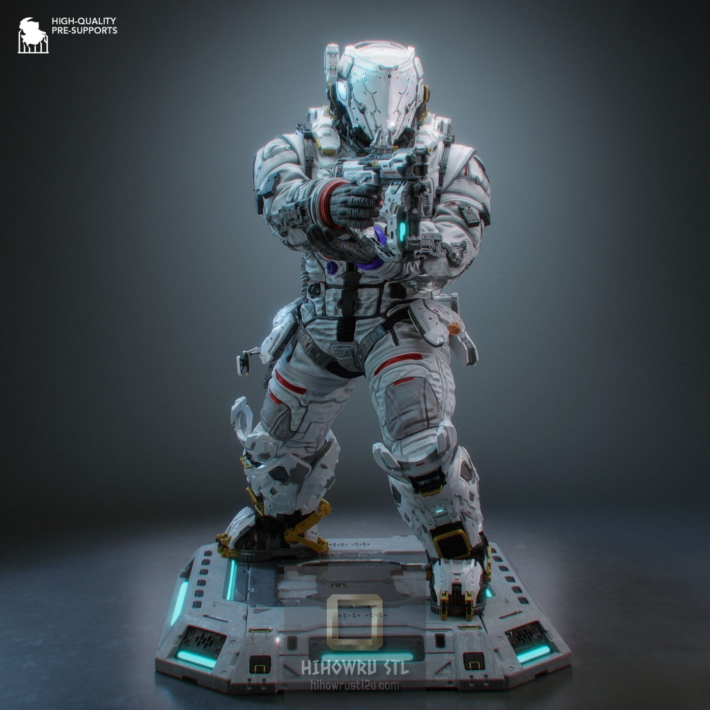 5218 Hugh - Pragmata - STL 3D Print Files