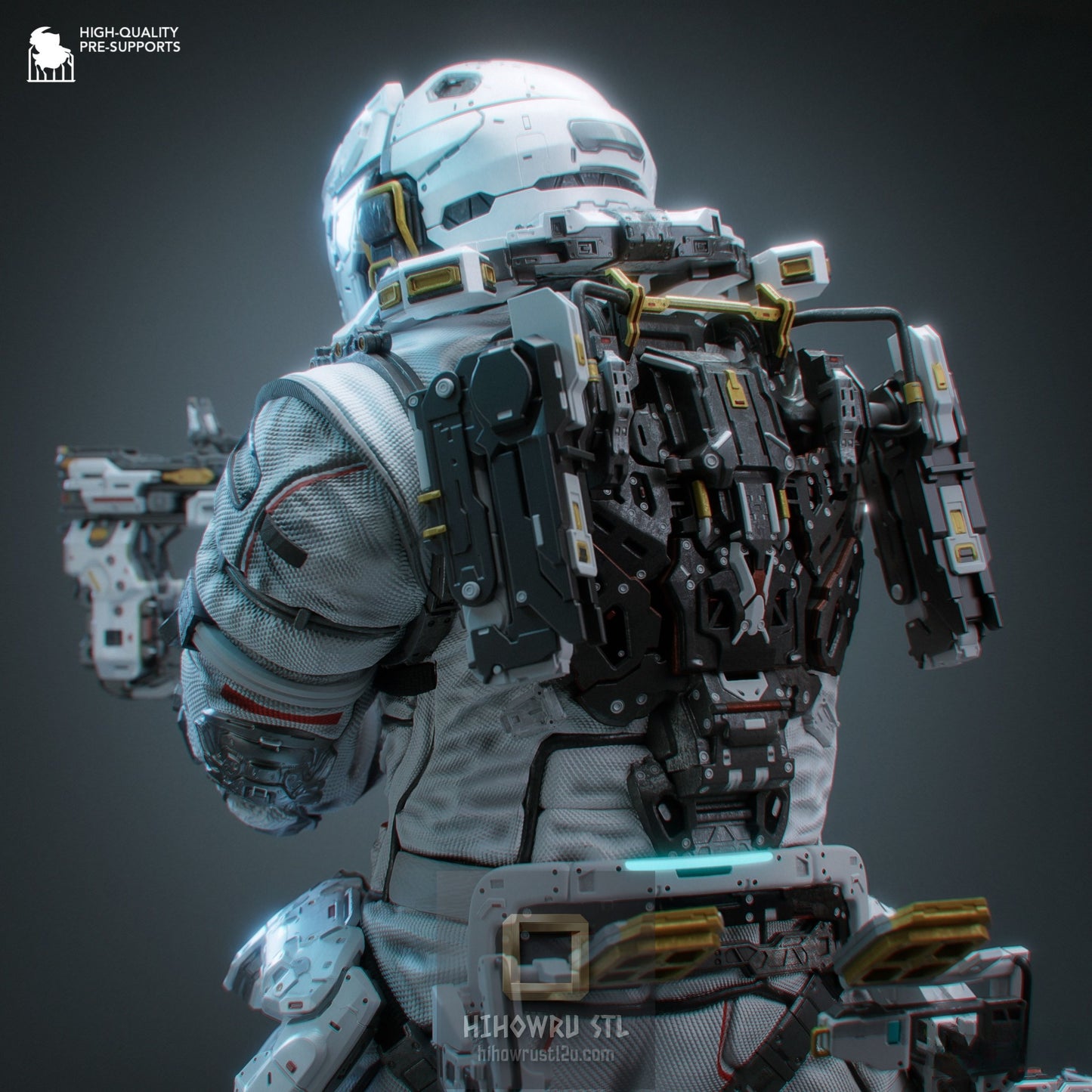 5218 Hugh - Pragmata - STL 3D Print Files