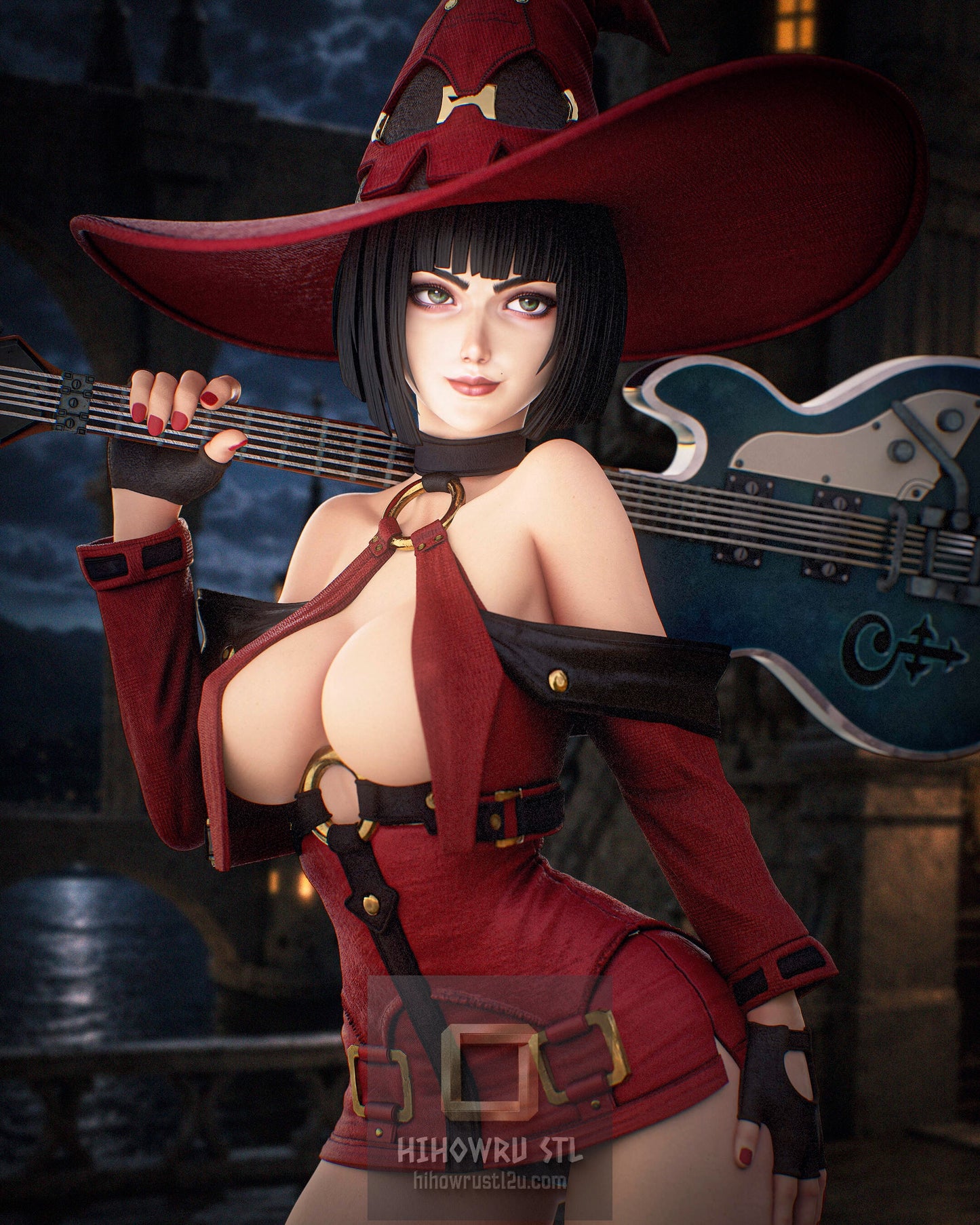 5475 I-No - Guilty Gear - STL 3D Print Files