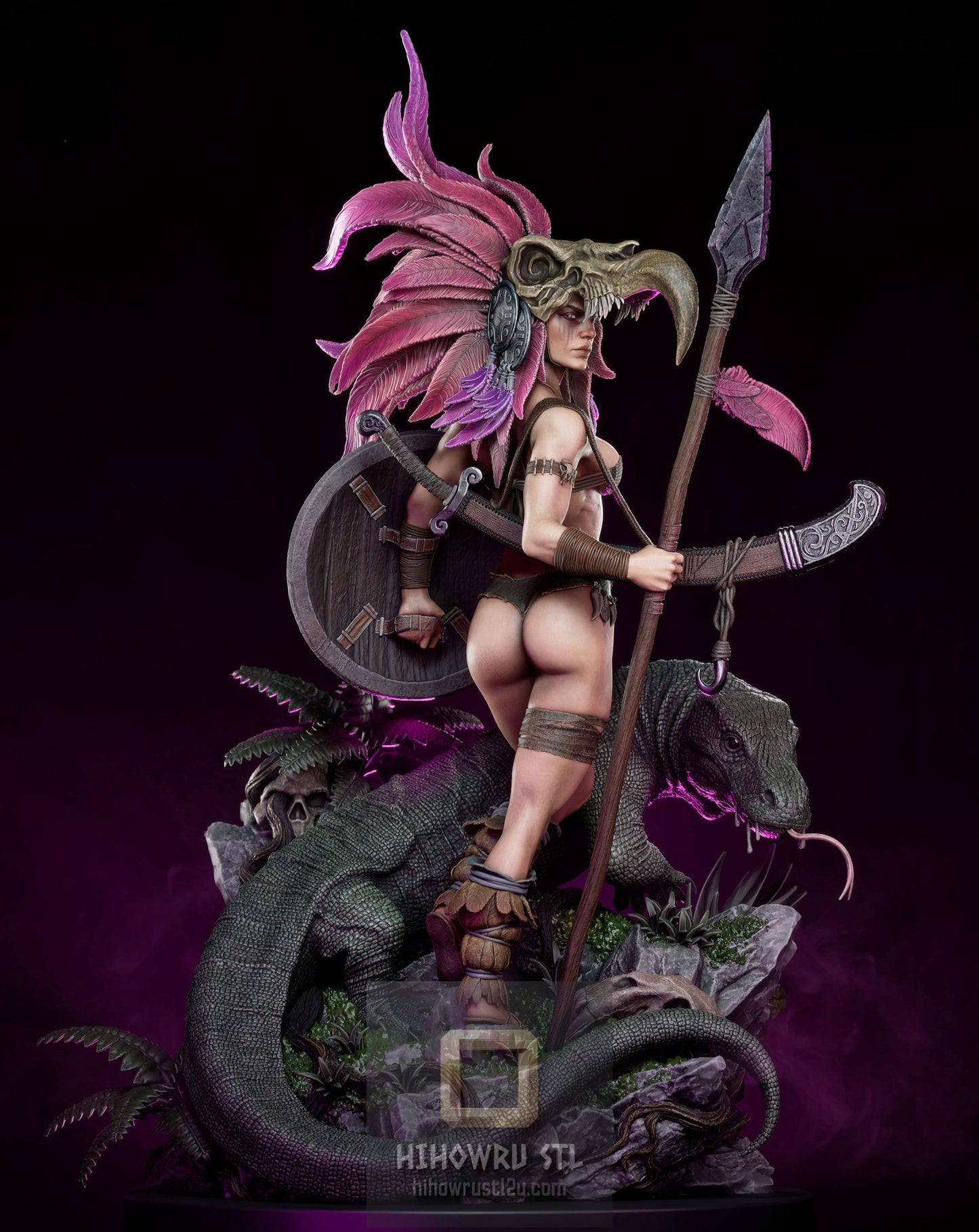 5250 Vulture Queen - STL 3D Print Files