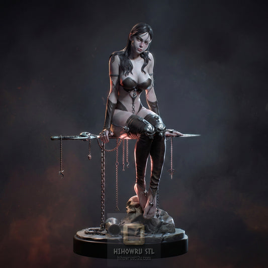 The Witch - STL 3D Print Files