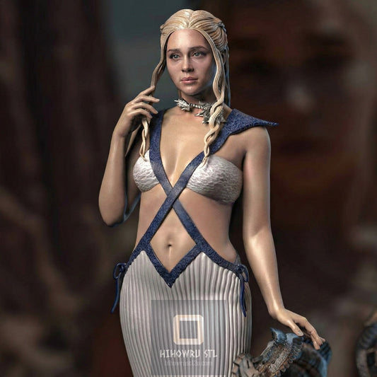 2497 Daenerys Targaryen NSFW - Game of Thrones - STL 3D Print Files