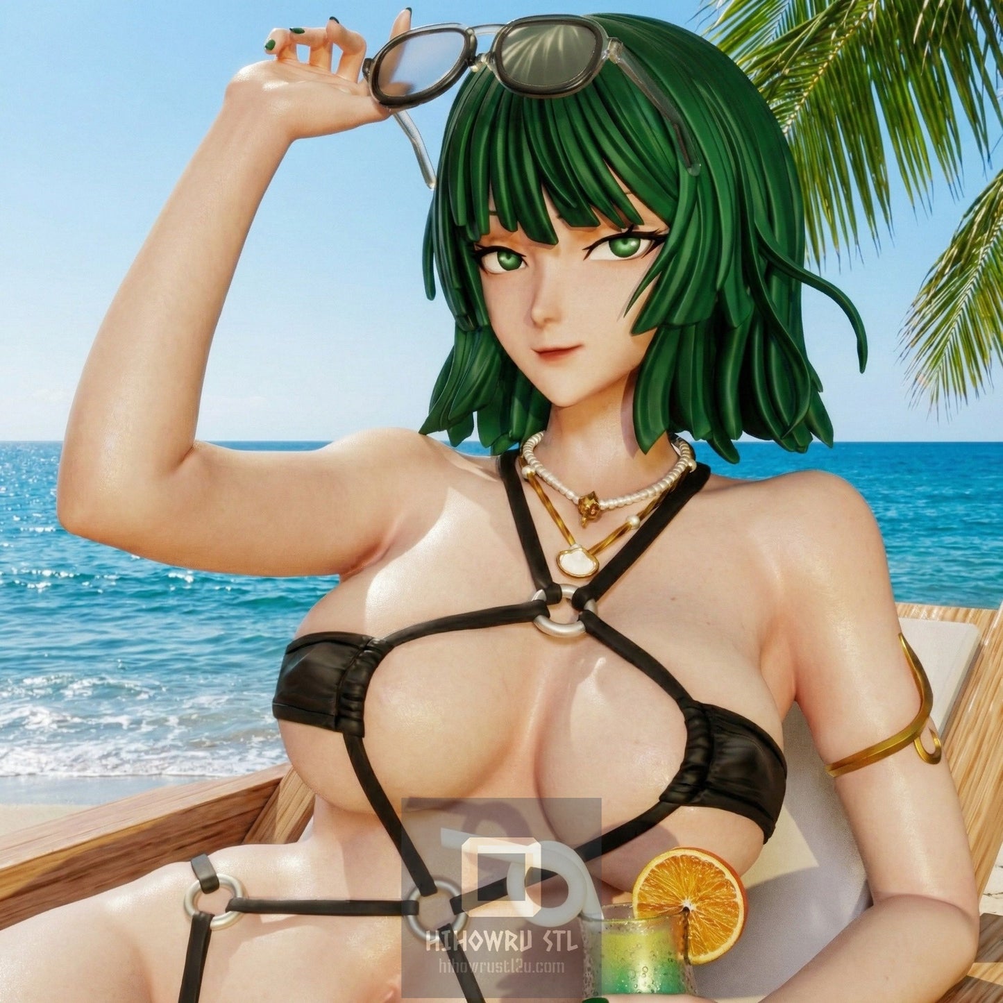 4897 Fubuki NSFW - One Punch Man - STL 3D Print Files