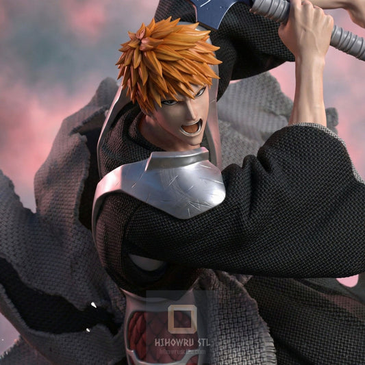 4889 Ichigo Kurosaki - Bleach - STL 3D Print Files