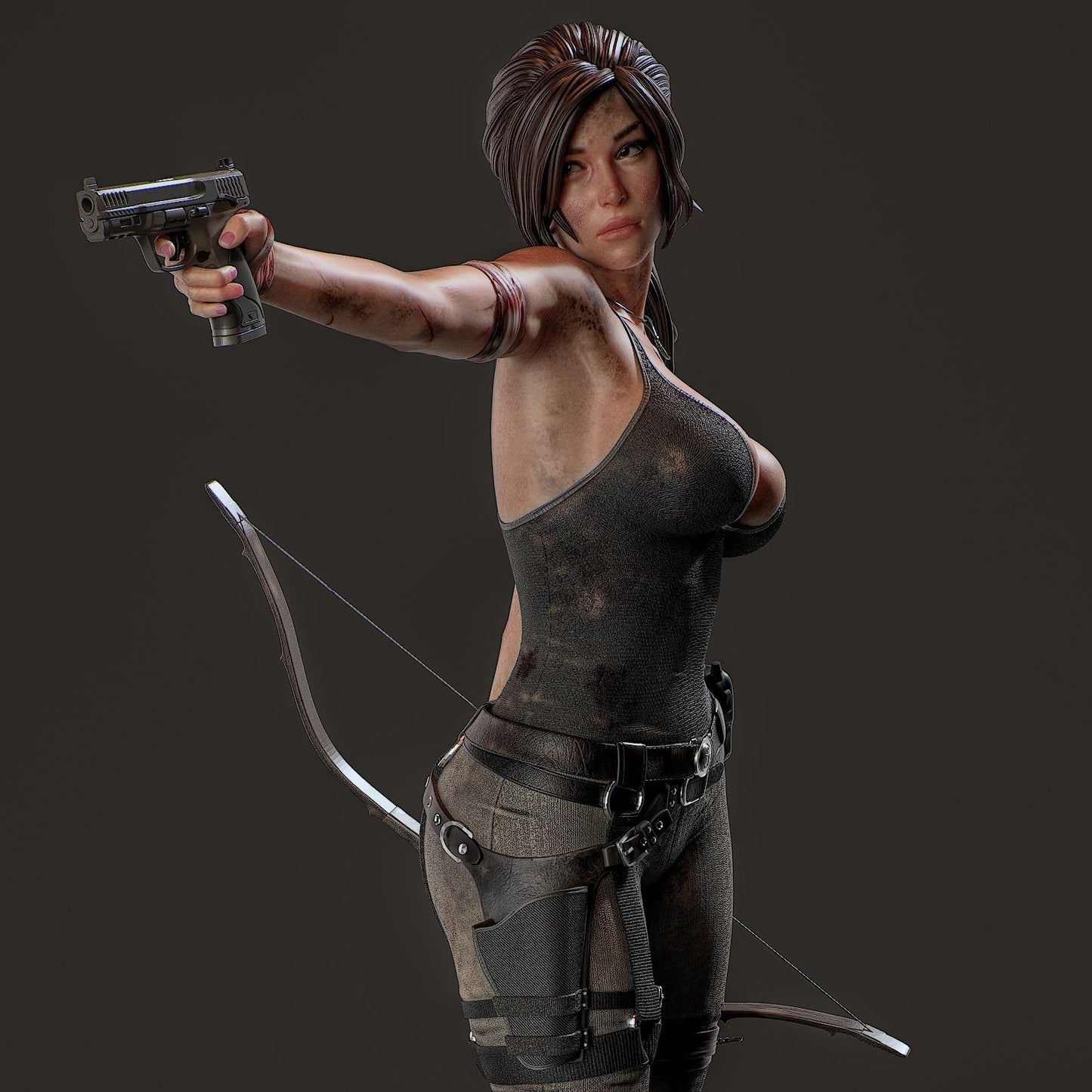 5476 Lara Croft - Tomb Raider - STL 3D Print Files