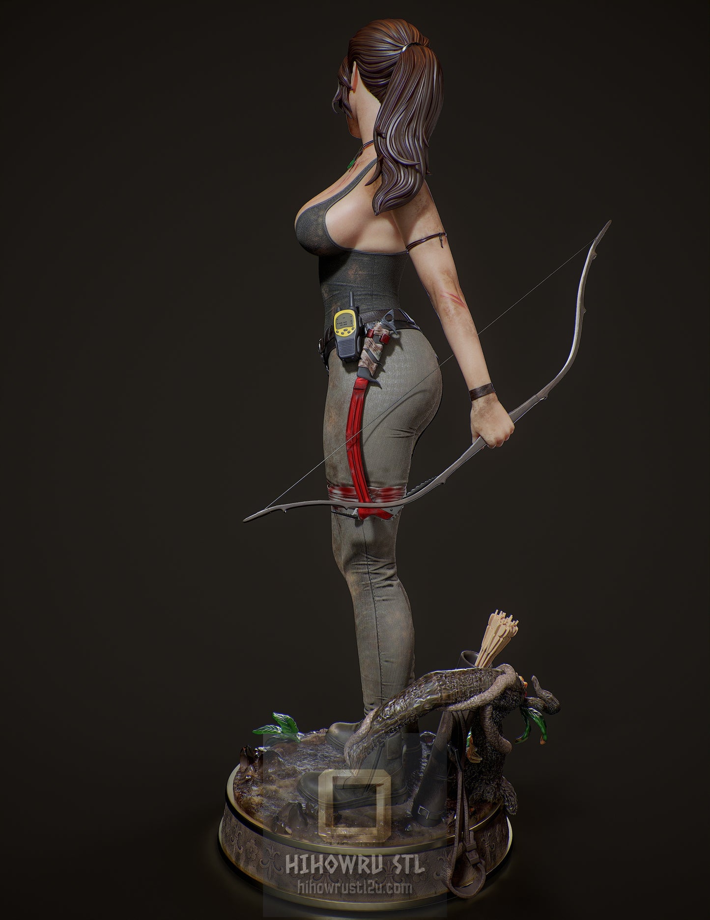 5476 Lara Croft - Tomb Raider - STL 3D Print Files
