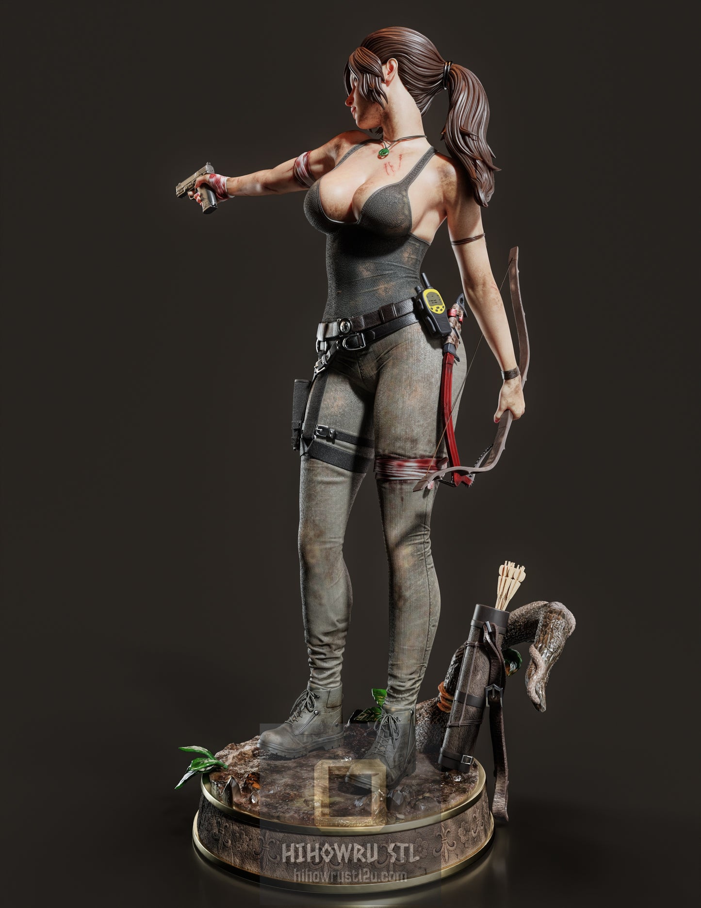 5476 Lara Croft - Tomb Raider - STL 3D Print Files