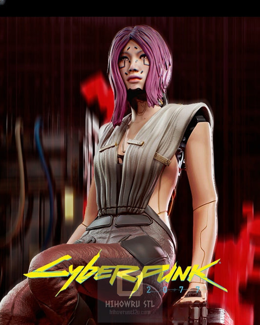 4675 Song So Mi - Cyberpunk 2077 - STL 3D Print Files