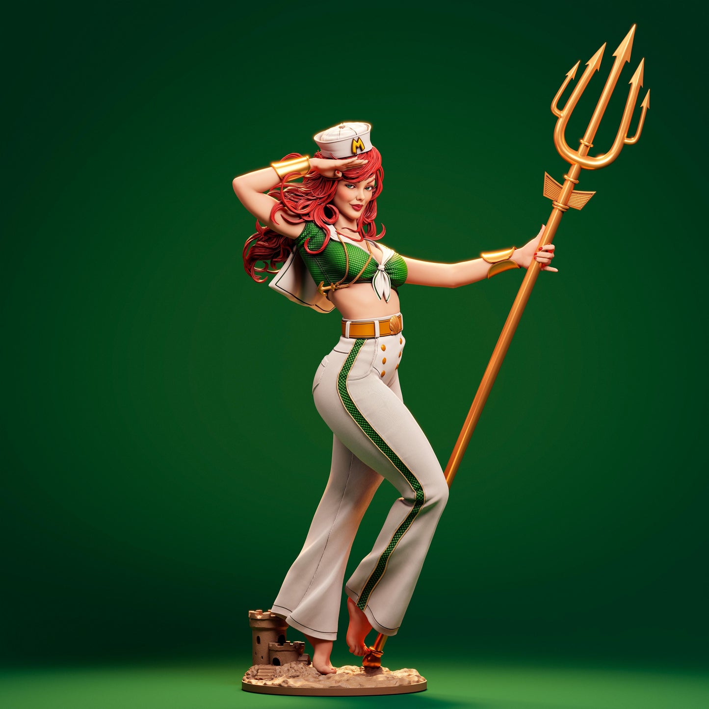 3318 Mera - DC Bombshells - STL 3D Print Files