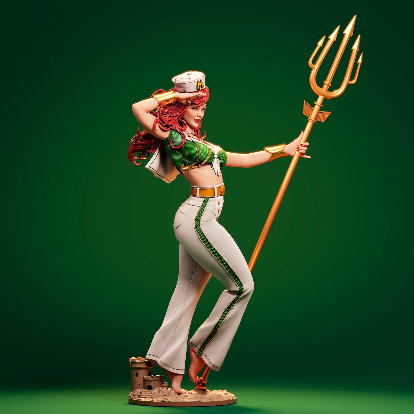 3318 Mera - DC Bombshells - STL 3D Print Files