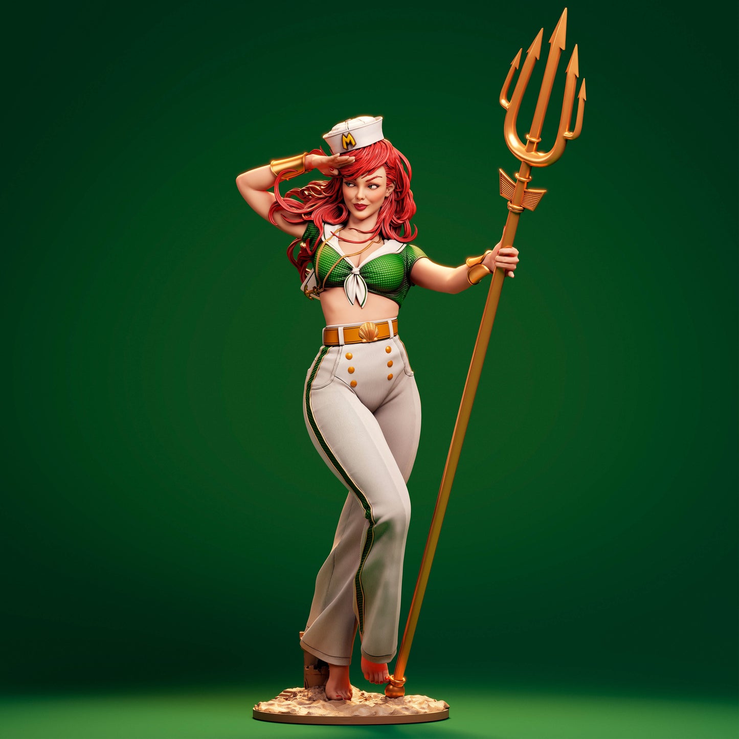 3318 Mera - DC Bombshells - STL 3D Print Files