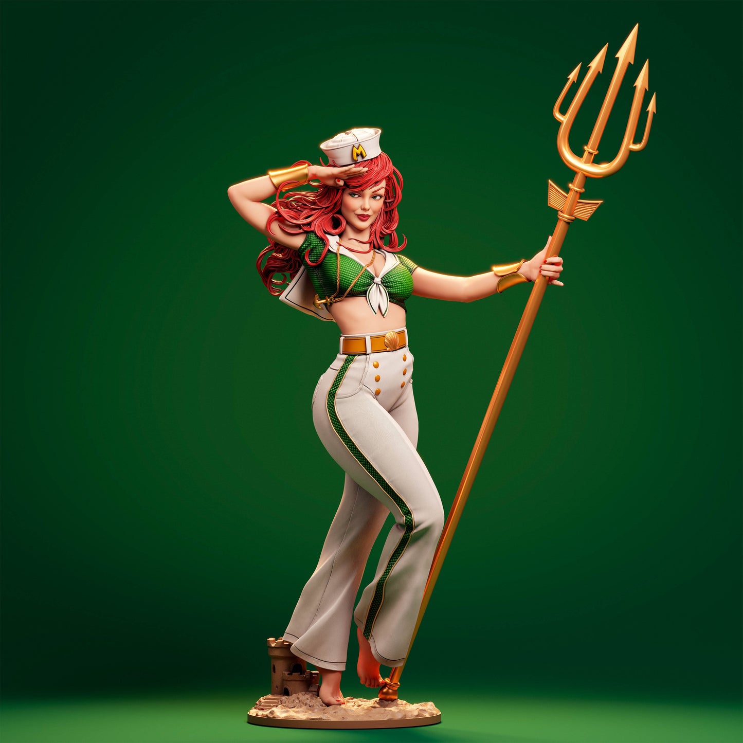 3318 Mera - DC Bombshells - STL 3D Print Files