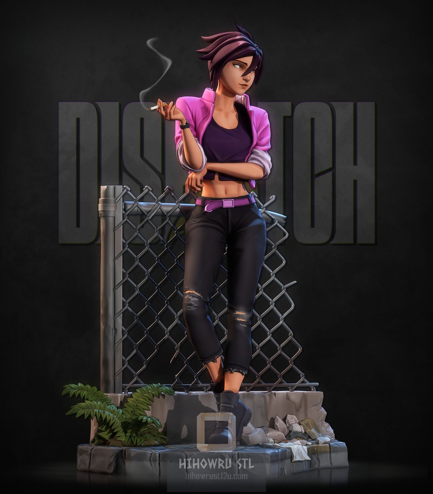 4627 Invisigal - Dispatch - STL 3D Print Files