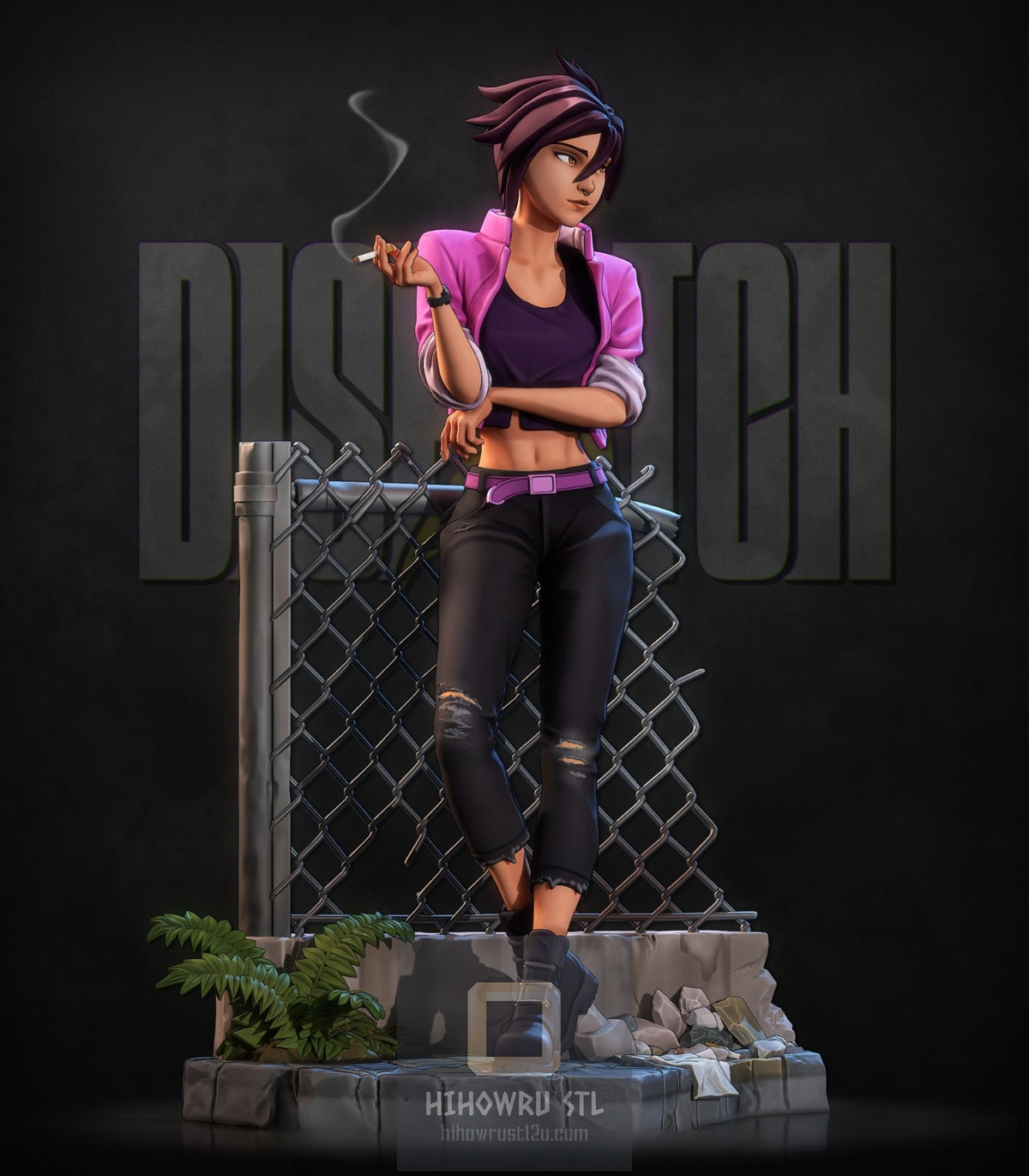 4627 Invisigal - Dispatch - STL 3D Print Files – My Stl
