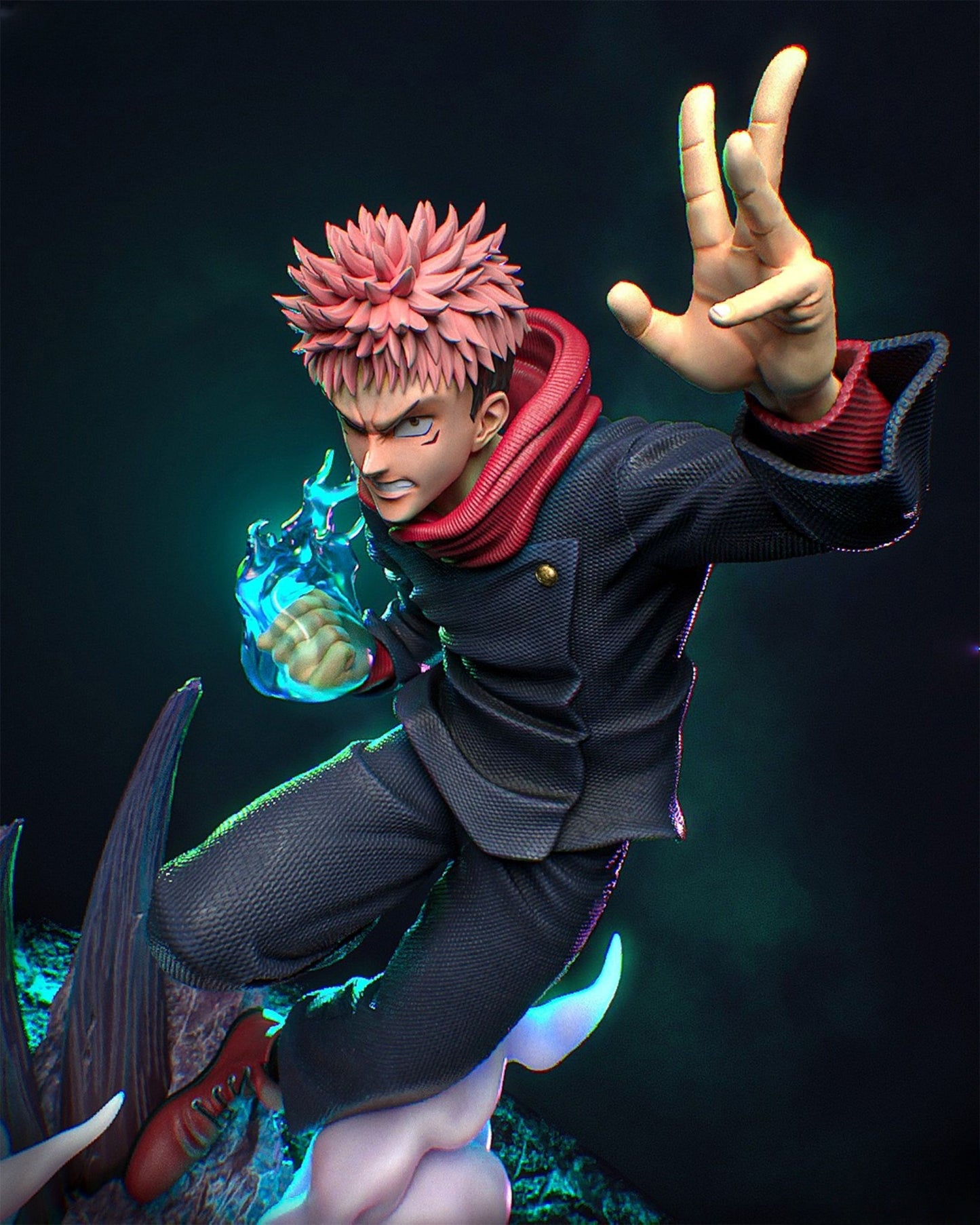 3875 Yuji Itadori - Jujutsu Kaisen - STL 3D Print Files