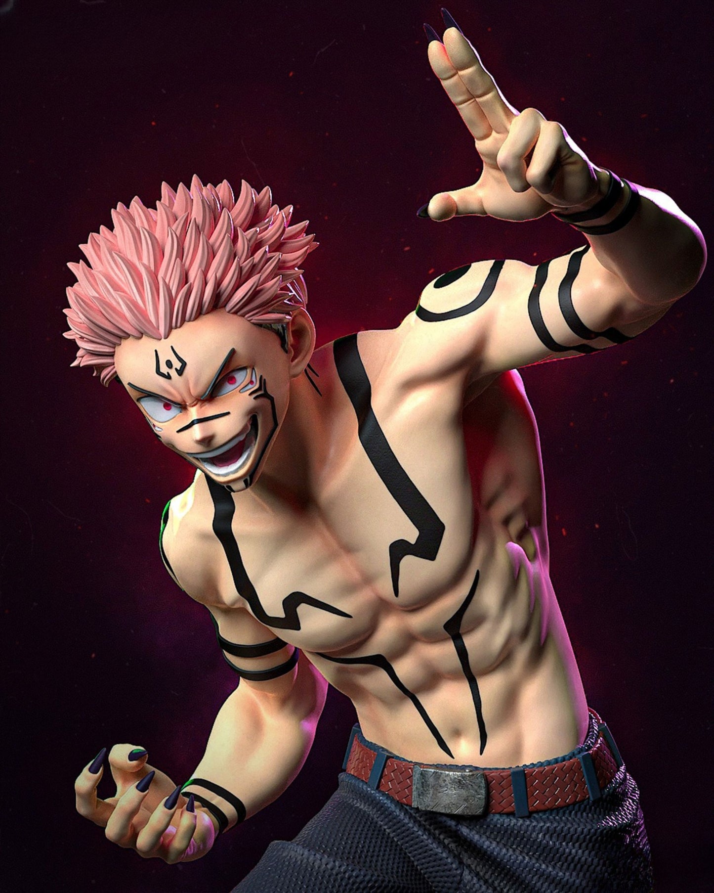 3875 Yuji Itadori - Jujutsu Kaisen - STL 3D Print Files