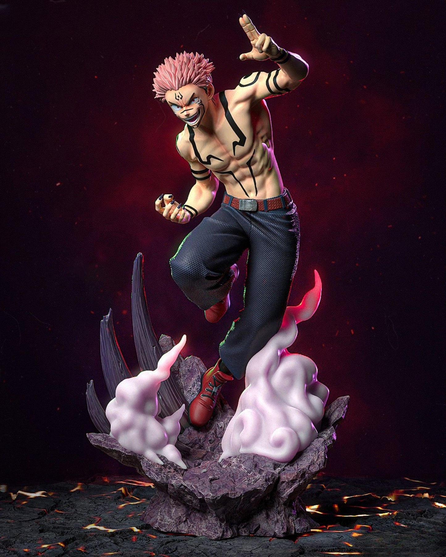 3875 Yuji Itadori - Jujutsu Kaisen - STL 3D Print Files