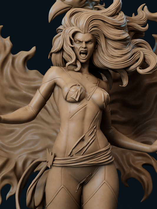 1816 Jean Grey Phoenix NSFW - X-MEN - STL 3D Print Files