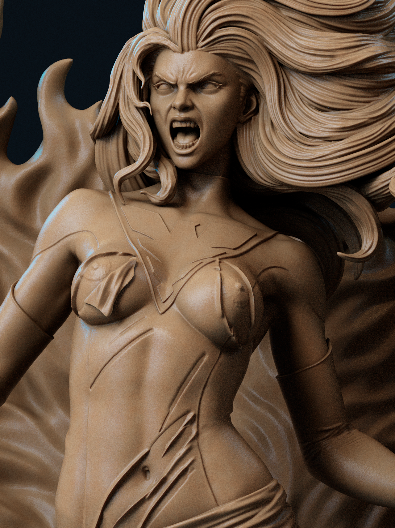 1816 Jean Grey Phoenix NSFW - X-MEN - STL 3D Print Files