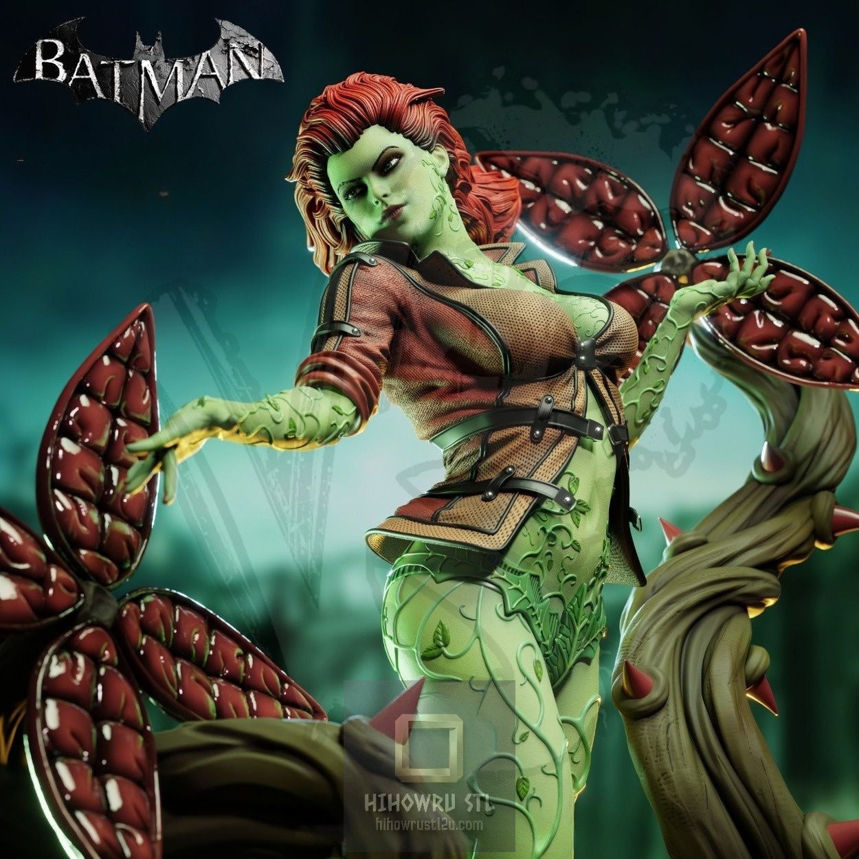 4947 Poison Ivy - Arkham City - STL 3D Print Files