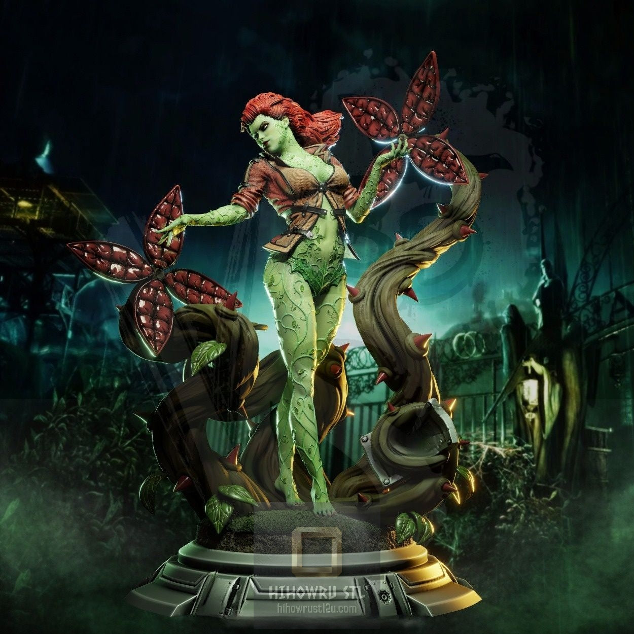 4947 Poison Ivy - Arkham City - STL 3D Print Files