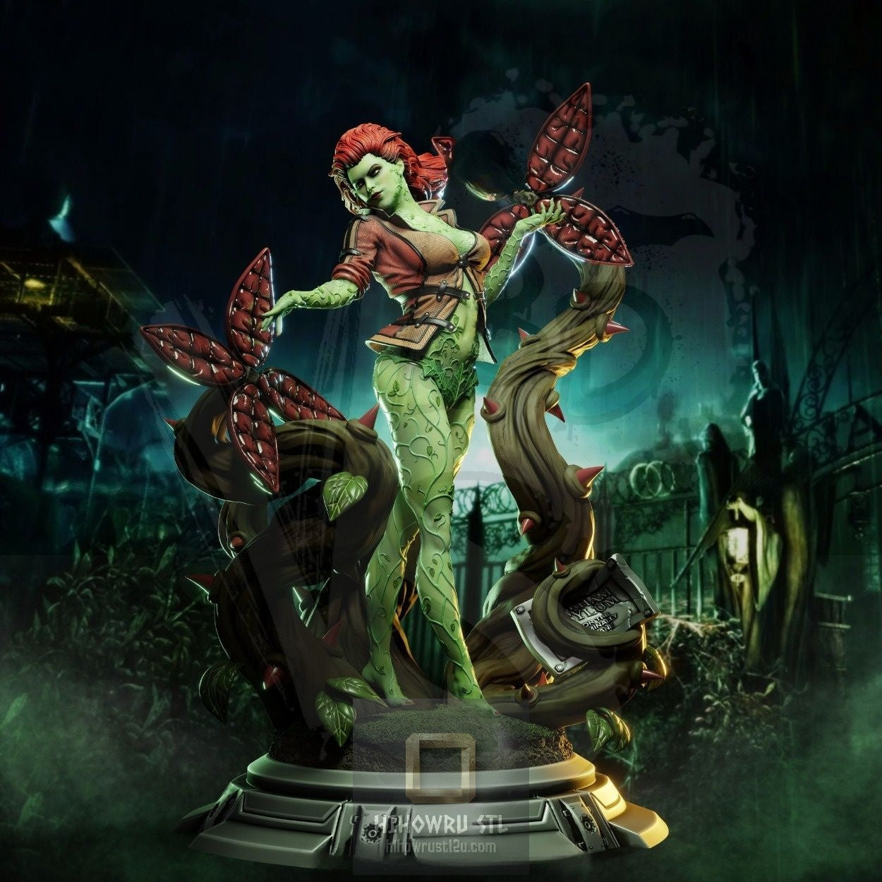 4947 Poison Ivy - Arkham City - STL 3D Print Files