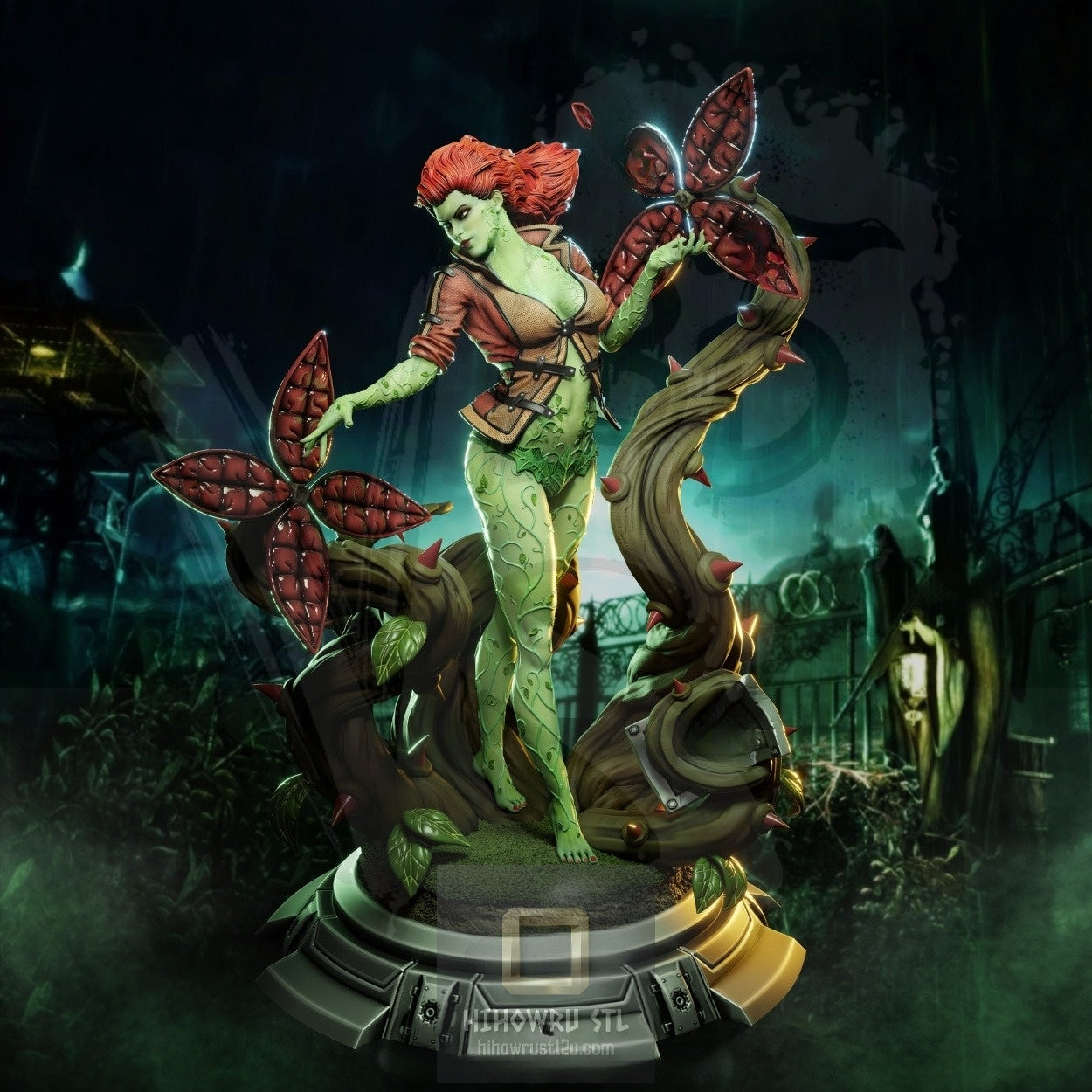 4947 Poison Ivy - Arkham City - STL 3D Print Files