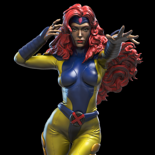 2922 Jean Grey - X-MEN - STL 3D Print Files