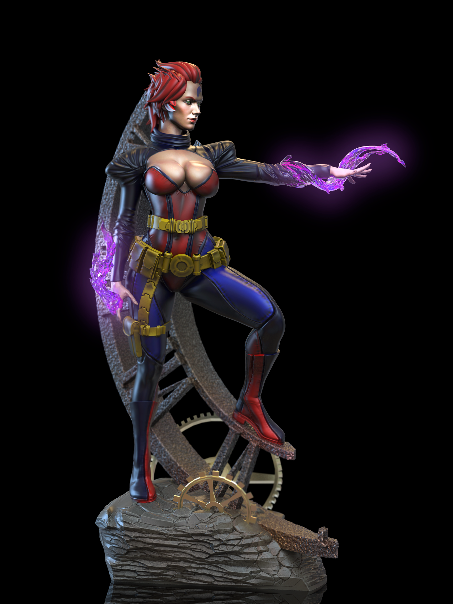 2921 Jean Grey - Age of Apocalypse - STL 3D Print Files