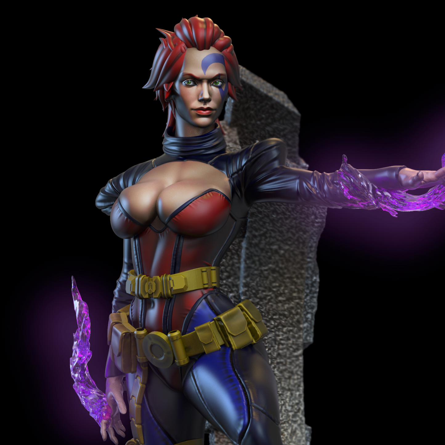 2921 Jean Grey - Age of Apocalypse - STL 3D Print Files