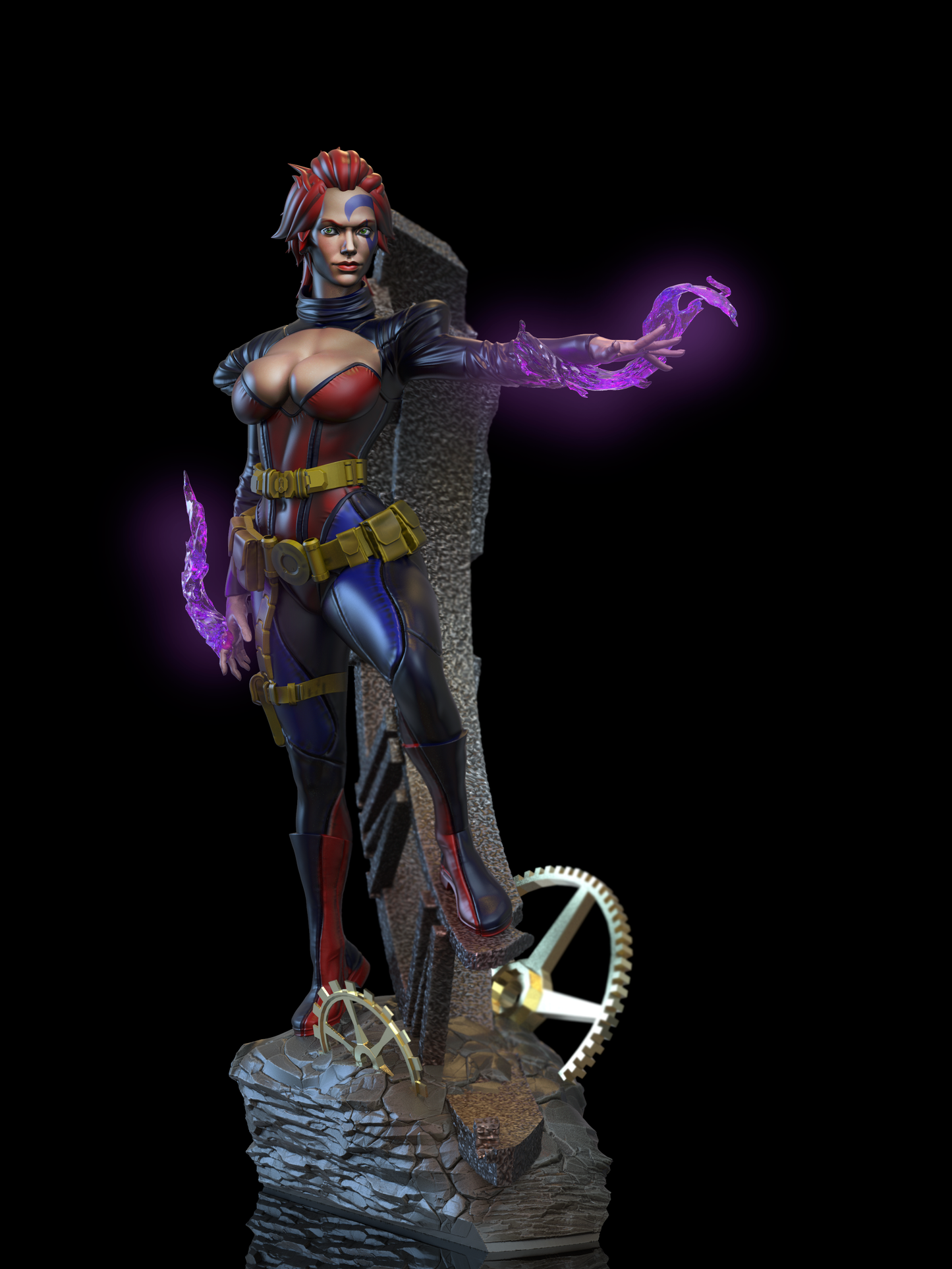 2921 Jean Grey - Age of Apocalypse - STL 3D Print Files