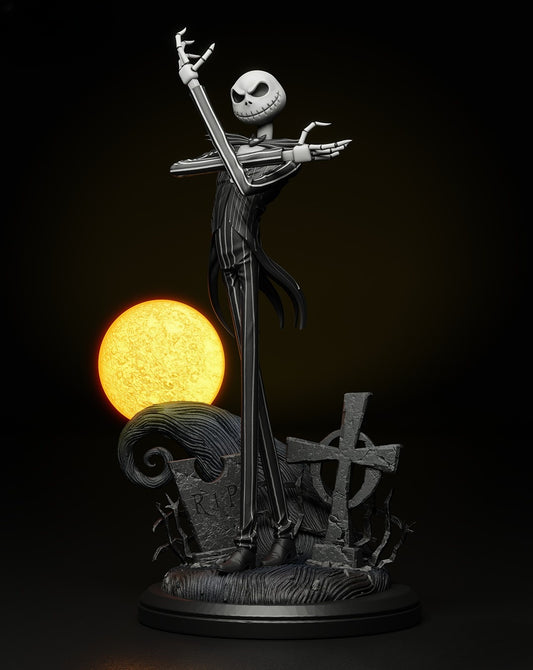 3147 Jack Skellington -  The Nightmare Before Christmas - STL 3D Print Files