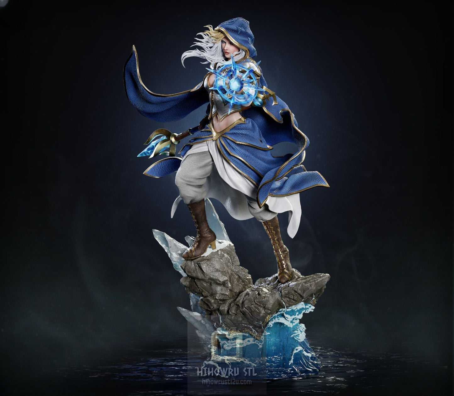 5324 Jaina Proudmoore - World of Warcraft - STL 3D Print Files