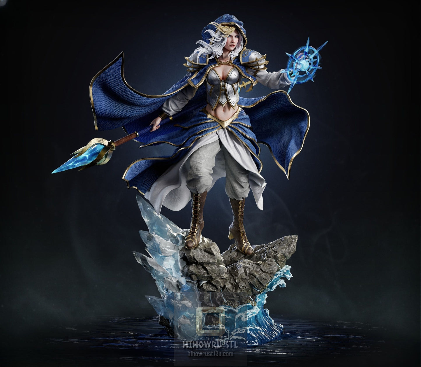 5324 Jaina Proudmoore - World of Warcraft - STL 3D Print Files