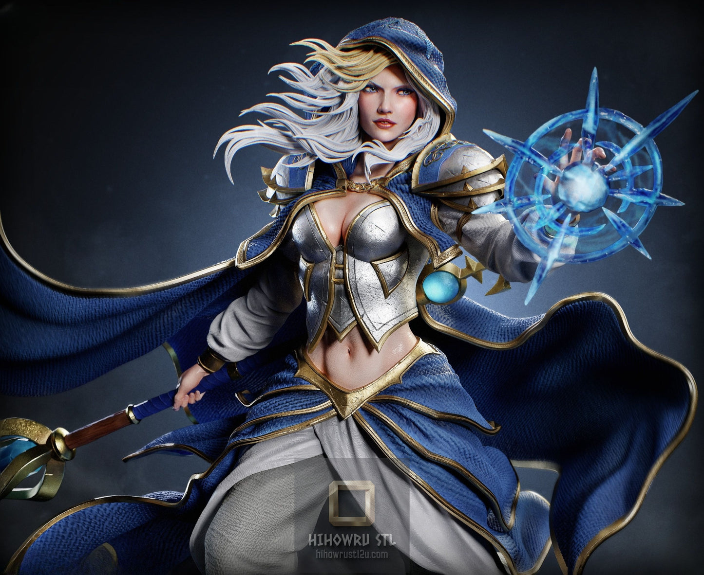 5324 Jaina Proudmoore - World of Warcraft - STL 3D Print Files