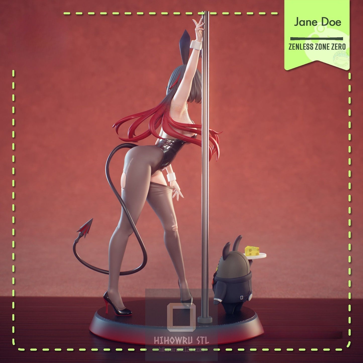 4470 Jane Doe - Zenless Zone Zero - STL 3D Print Files