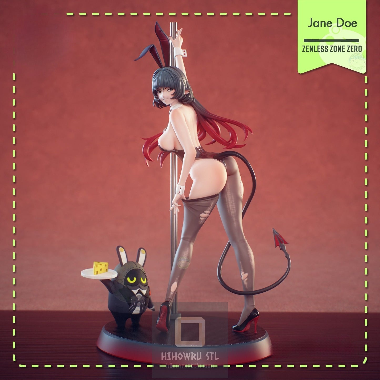 4470 Jane Doe - Zenless Zone Zero - STL 3D Print Files