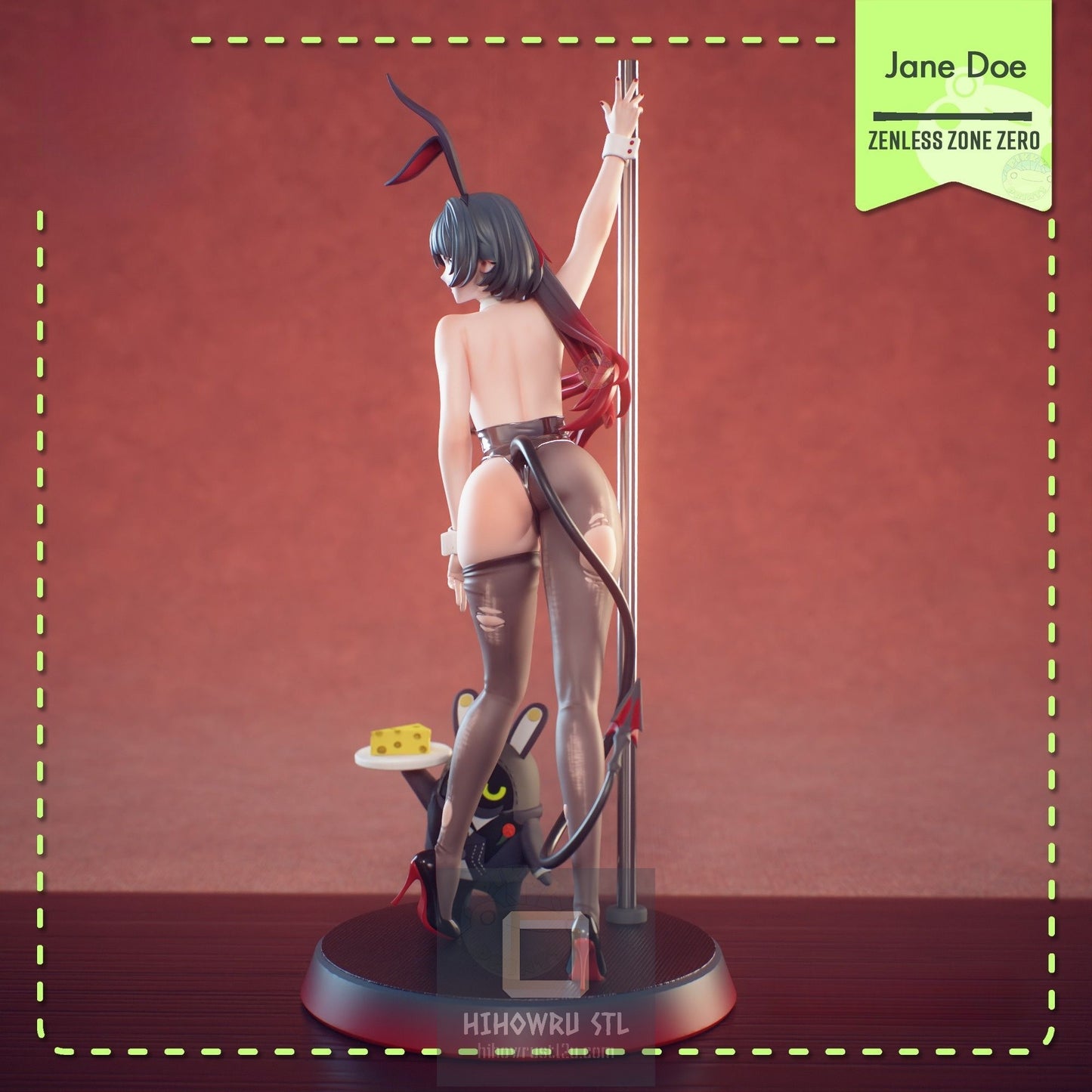 4470 Jane Doe - Zenless Zone Zero - STL 3D Print Files