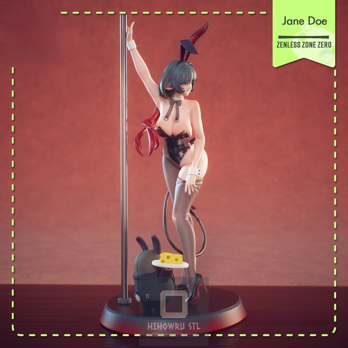 4470 Jane Doe - Zenless Zone Zero - STL 3D Print Files