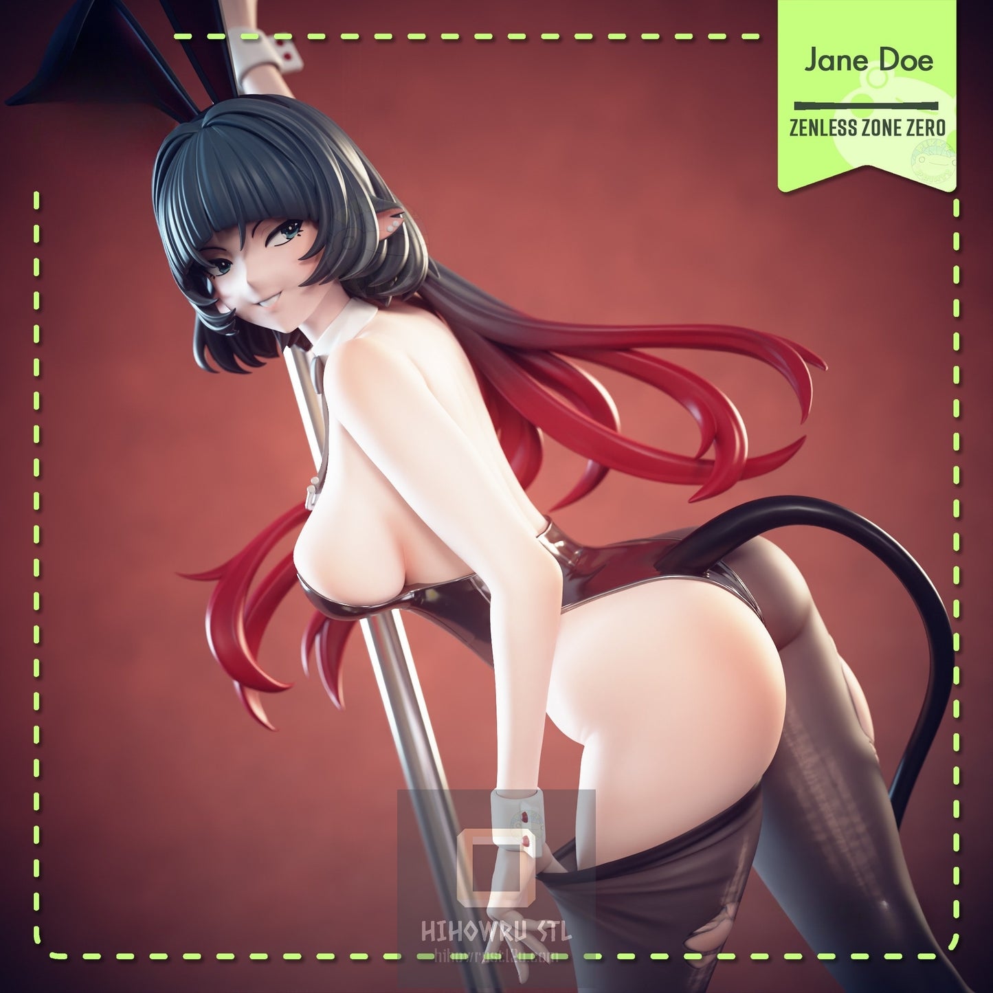 4470 Jane Doe - Zenless Zone Zero - STL 3D Print Files