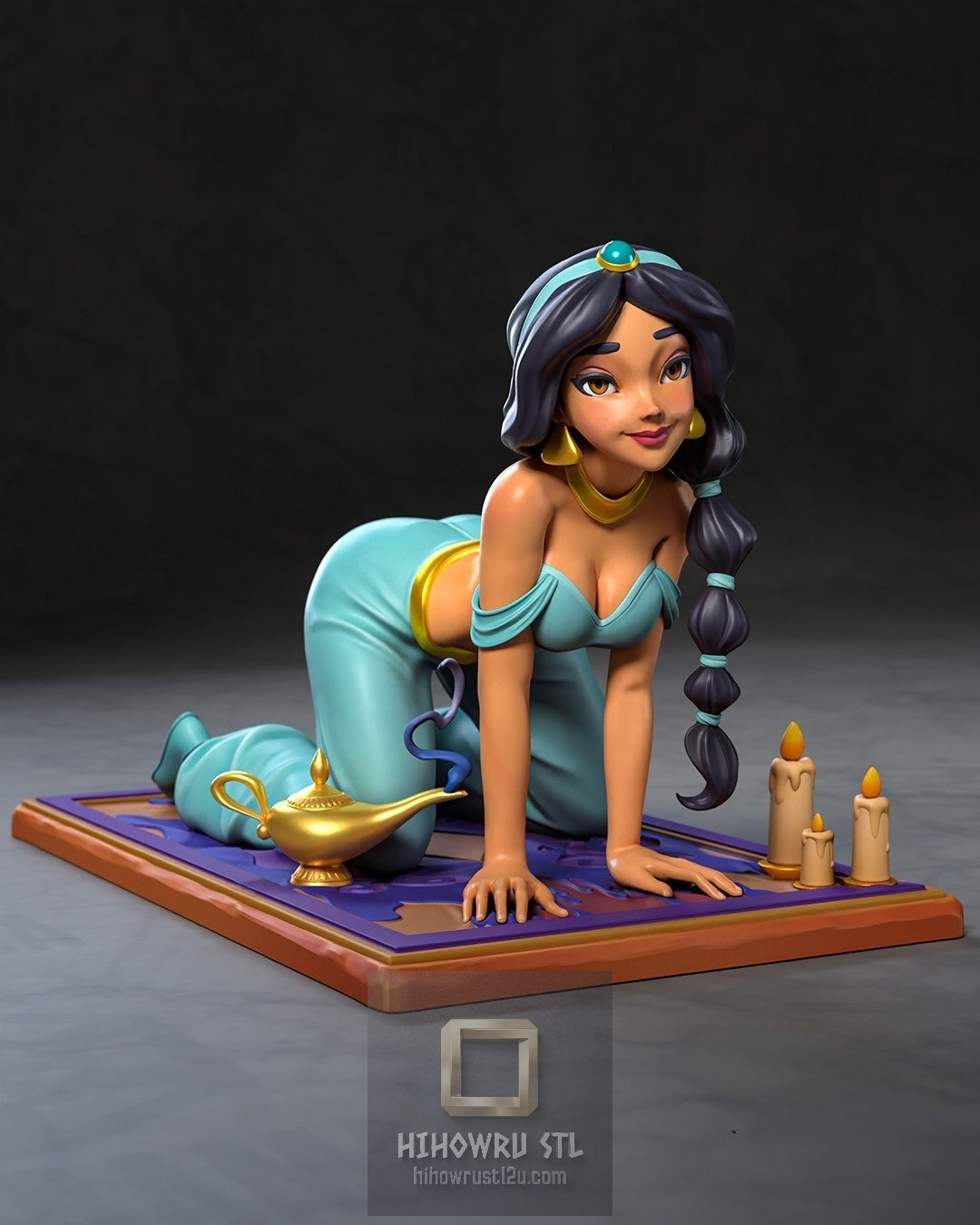 5363 Jasmine NSFW - Aladdin - STL 3D Print Files