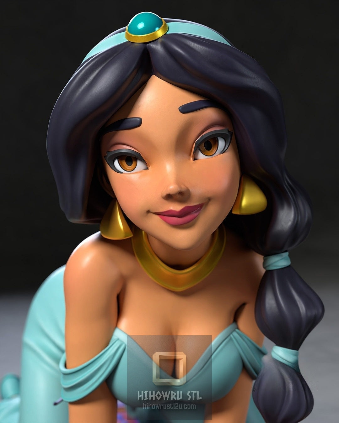 5363 Jasmine NSFW - Aladdin - STL 3D Print Files