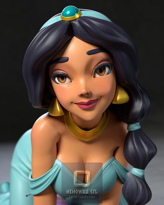 5363 Jasmine NSFW - Aladdin - STL 3D Print Files